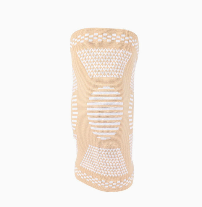 Knee Compression Sleeves - Breathable Knit Knee Support for Sports