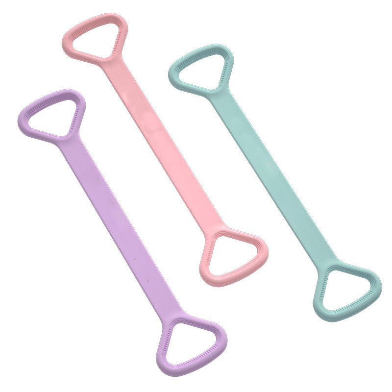 8 Shape Resistance Band - Silicone Yoga Stretching Trainer
