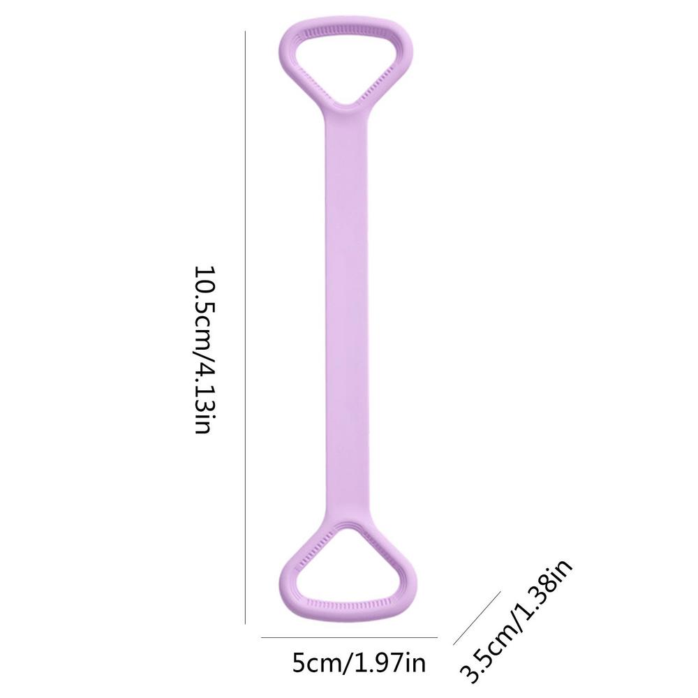 8 Shape Resistance Band - Silicone Yoga Stretching Trainer