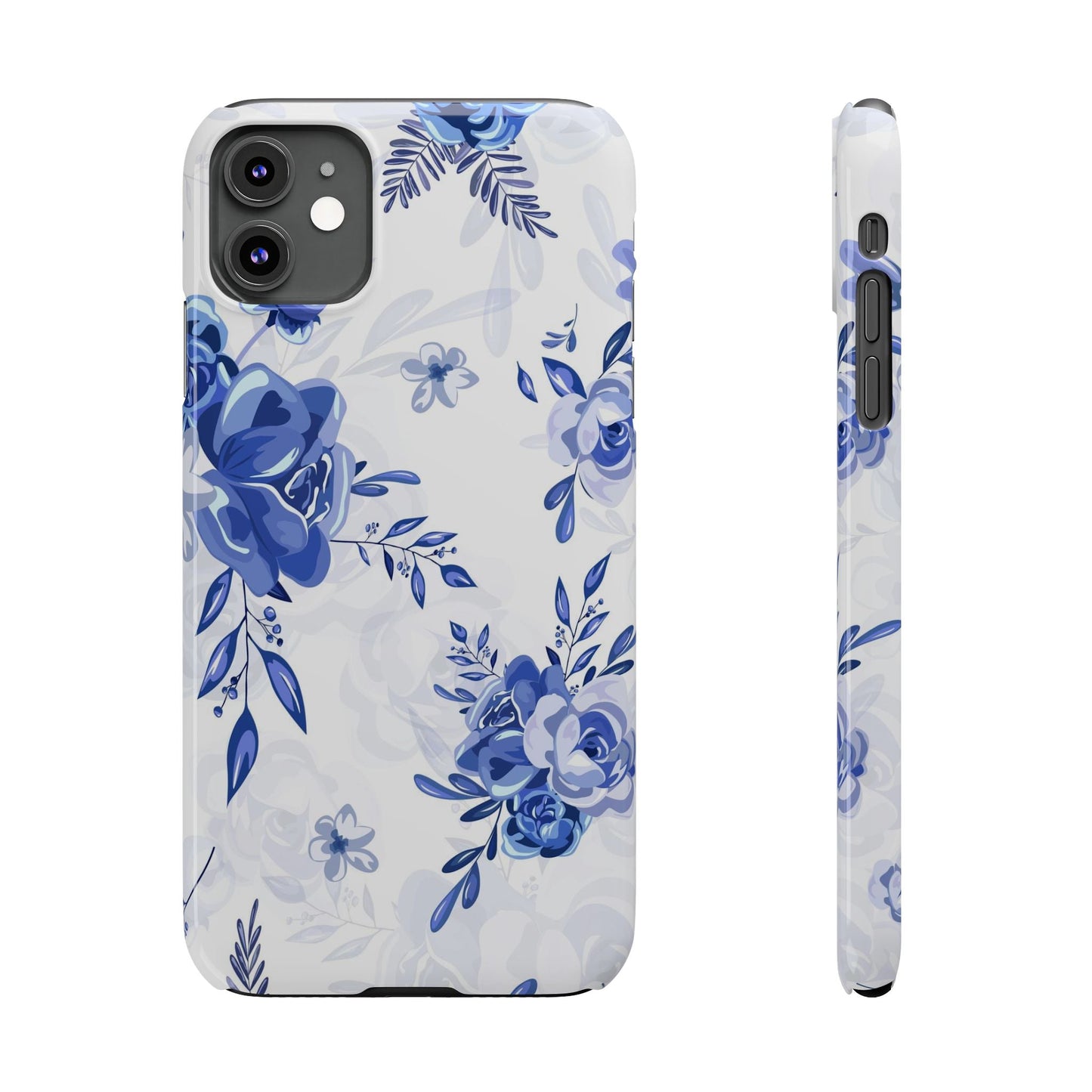French Blue and White Toille, Slim Phone Cases, Case-Mate IPHONE16 and all sizes