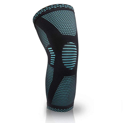 Knee Compression Sleeves - Breathable Knit Knee Support for Sports